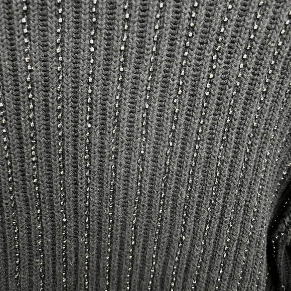 Blue beaded banana republic sweater shirt - Picture 3 of 3